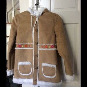 NWT Gymboree Tan Coat Size 10-12